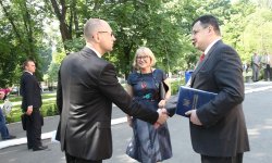 Арсений Яценюк принял участие в заседании Коллегии Министерства здравоохранения Украины