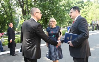Арсений Яценюк принял участие в заседании Коллегии Министерства здравоохранения Украины