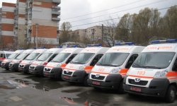 Хмельницкая область получила новые машины скорой помощи