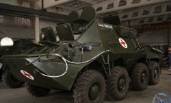 В Николаеве создали операционную в бронетранспортере