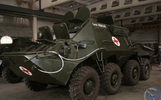 В Николаеве создали операционную в бронетранспортере