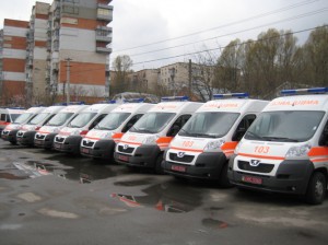 Новые машины скорой помощи